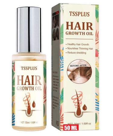 TSSPLUS Hair growth rapid  Hair growth serum hair growth oil  hair loss treatments  hair oil for dry damaged hair and growth  hair loss products for Thicker longer fuller healthier hair  Biotin & Castor oil & Rosemary Oi... - Buy Online on GoSupps.com