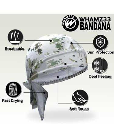 LHHHXX33 4-Piece Headgear Bandana Beastly Skull Cap - Fast Drying UV Protection Bicycle Hat & Headband - Camouflage Functional Cap for Sports - Buy Online on GoSupps.com