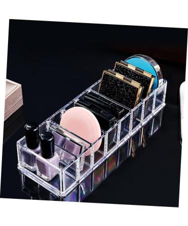 FRCOLOR Lip Gloss Containers Desk Trays Bin Organizer Powder Puff Storage Holder Eye Shadow Makeup Stand Dog - Buy Online on GoSupps.com