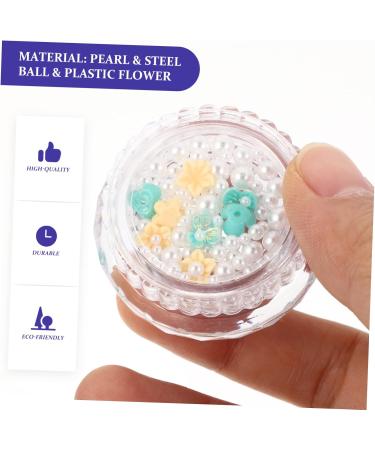 Healeved 18 Boxes Nail Art Accessories DIY Appliques Embellishments Star Nail Stickers Nail Art Decors Nail Art Beads Decorative Nail Charms Nail Art Jewelry Decorations Steel Ball Mash up - Buy Online on GoSupps.com
