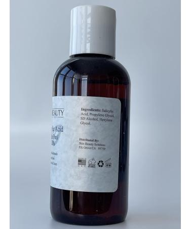 SALICYLIC Acid 20% Peel with Beta Hydroxy BHA for Rosacea - 4 oz / 120 ml | Effective Exfoliation & Skin Treatment - Buy Online on GoSupps.com