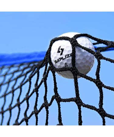 SAPLIZE Golf Practice Net with Target Cloth - Heavy Duty Ball Barrier | DIY Adjustable High Impact Net 10x10ft Blue - Buy Online on GoSupps.com