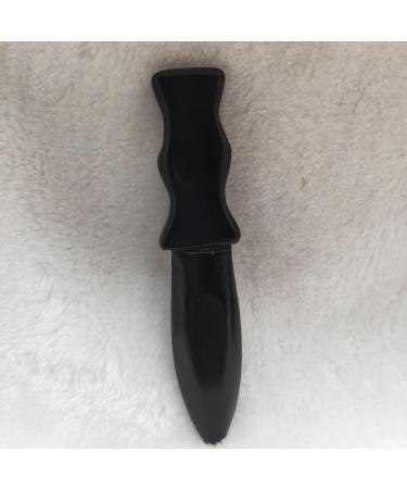 1pcs Natural Quartz Crystal Hand Carved Crystal Obsidian Knife Crafts Crystal Stone Home Decoration Gifts Full of Texture - Buy Online on GoSupps.com