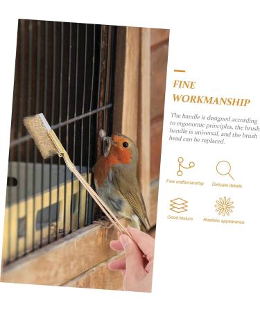 Luxshiny 1 Set Remover Design Supplies Parrot of Birds Metal Convenient Wire Supply Cage Gloss 22X3X2CM As Shown - Buy Online on GoSupps.com