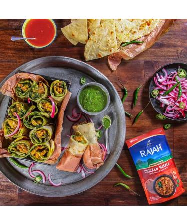 Rajah Chicken Masala Powder - Authentic Indian Chicken Seasoning (80g) - Buy Online on GoSupps.com