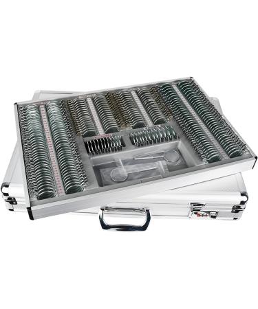 Yancheng Loudly Trial Lens Set Optical Trial Lens Set Kit with Metal Rim Aluminum Case 232 Pieces Grade A - Buy Online on GoSupps.com