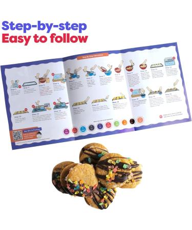 Duff Goldman DIY Baking Set for Kids by Baketivity - S mores Sandwich Cookie Kit | Fun Family Activity | Perfect Gift for All Ages - Buy Online on GoSupps.com