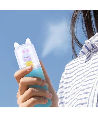 Face Mister - Handy Handheld Portable Facial Nanoes Mister Sprayer - Face Facial Sprayer for Skin Care Refreshing Revitalizing & Soothing - Face Steamer for Daily Use Utoya Blue - Buy Online on GoSupps.com