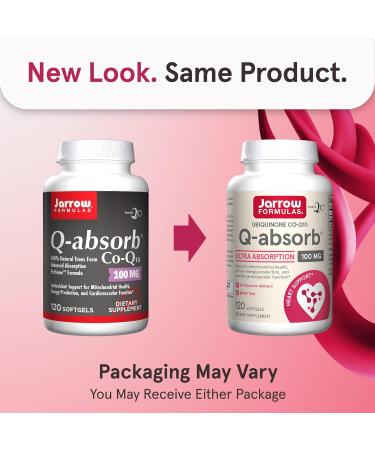 Buy Jarrow Formulas Q-absorb Co-Q10 100mg Antioxidant Support for Energy & Heart Health | 120 Softgels International Shipping Available - Buy Online on GoSupps.com