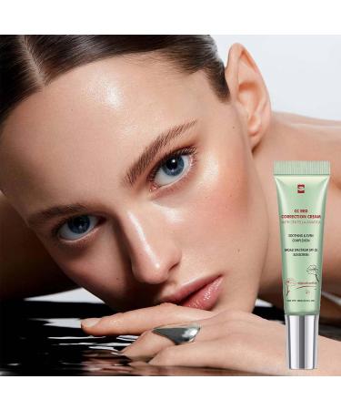 EONFAVE CC Cream Red Correct CC cream against redness with Centella Asiatica Korean Make Up Fondation with SPF 25 Full Cover Concealer with soothing effect for naturally even skin types - Buy Online on GoSupps.com