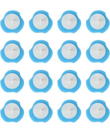 Disposable Toilet Brush Refills 16pcs Sponge Head Easily Clean Every Corner of Bathroom Water Soluble One Time Use Widely Use - Buy Online on GoSupps.com