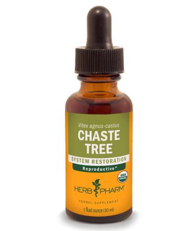 Herb Pharm Chaste Tree Liquid Extract for Female Reproductive System Support - 1 Ounce (DCHASTE01) - Buy Online on GoSupps.com