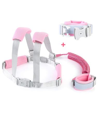 Children Safety Leash 2.5m Children Leash Wrist Anti-lost Belt Wrist Link for Toddler rose