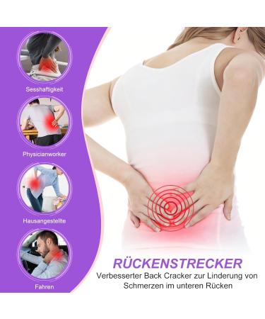 Back Extensor 2024 - Adjustable Multi-Level Spinal Support with Massage Wheels for Herniated Discs & Scoliosis - Neck & Back Pain Relief - Buy Online on GoSupps.com