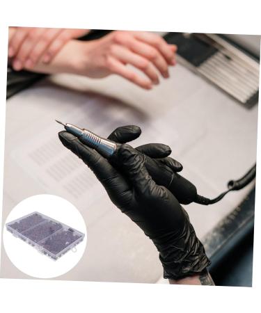 Beavorty 1 Box boxed manicure circle nail sanding band Nail Art Sand bands Professional Manicure Polishing girls' accessories Nail Accessories Resin abrasive cloth sleeve polisher 1.27x0.8cm Brown - Buy Online on GoSupps.com