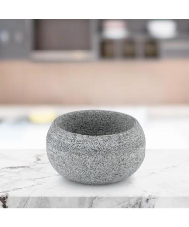 BIMUYI Natural Granite Shaving Bowl | Decorative Soap & Cream Shaving Stone Bowl for Ideal Grooming | International Shipping Available - Buy Online on GoSupps.com