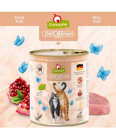 GranataPet Delicatessen Multipack 2 Pur 1 Pack (1 x 4.8 kg) - Wet Cat Food - Food for Gourmet Cats - Grain Free Food with No Added Sugar - Buy Online on GoSupps.com