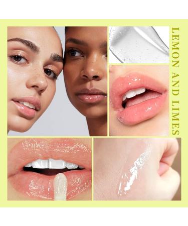 Lime Scented Lip Oil | Hydrating Moisturizer for Plump and Wrinkle-Free Lips - 7.5ML - Buy Online on GoSupps.com