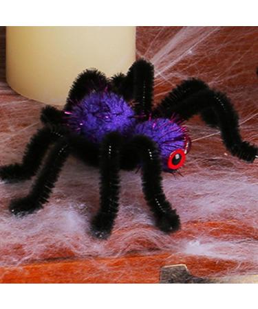 Spider Hairpins - Hair Styling Spider Pins for Halloween Spider Barrettes Halloween Hair Accessories for Family Friends Women Purple - Buy Online on GoSupps.com