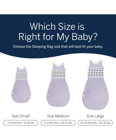 Nanit Breathing Wear Sleeping Bag - Small Lilac | Specially Designed for Safe and Sound Sleep - Buy Online on GoSupps.com