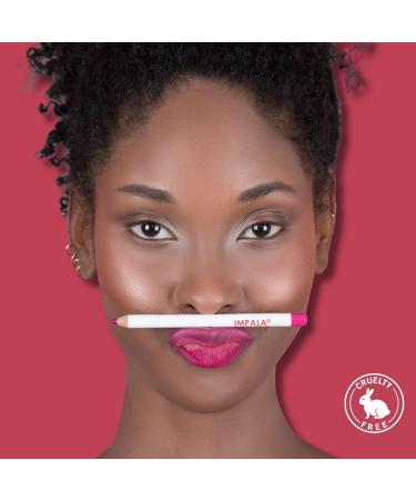 Impala Lippe Contour Pencil 122 Byzantine Violet | Waterproof Creamy & Long-Lasting Matte Lip Makeup - Buy Online on GoSupps.com