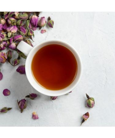 Zyanna Rose Black Tea - Premium Loose Leaf Tea with Rose Petals - 100g (3.53oz) - 50 Cups - Natural Ingredients - Brew Hot or Iced Tea - Buy Online on GoSupps.com