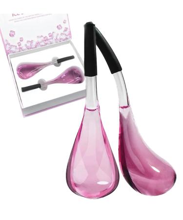 Ice Globes for Face & Eye Rejuvenation. Ice Therapy Cryo Roller Balls Ice Spoons Facial Treatment for Depuffing Toning Soothing & Headache Relief.