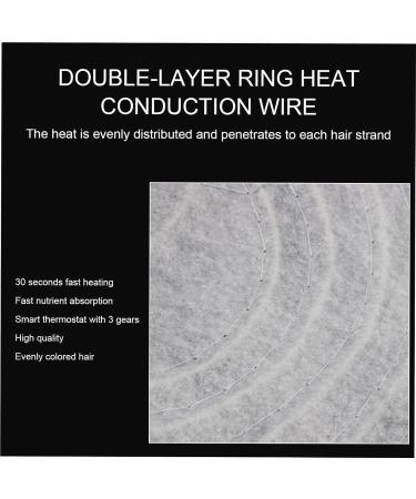 Hair Steamer Electric Heating Hat Thermal Treatment 3 Gear Temperature CN 220V - Professional Salon-Style Hair Care at Home-size1 - Buy Online on GoSupps.com