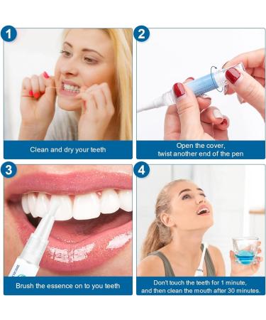 Indulgence Corner Teeth Whitening Pen | Effective Stain Removal & Yellowing Reduction | Travel-Friendly - 2PCs - Buy Online on GoSupps.com
