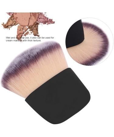 Kabuki Makeup Brush Face Foundation Brush Mini Loose Powder Brush for Apply Powders Blush Bronzer Foundation Mineral Make up Pressed Powder - Black - Buy Online on GoSupps.com