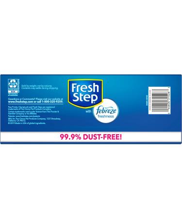 Fresh Step Febreze Scented Clumping Cat Litter - Extreme Odor Control - Buy Online on GoSupps.com