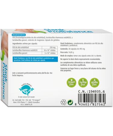  ESPADIET Espadiet Slink Probalance 30 Capsules Box of 30 capsules 300 g - Buy Online on GoSupps.com
