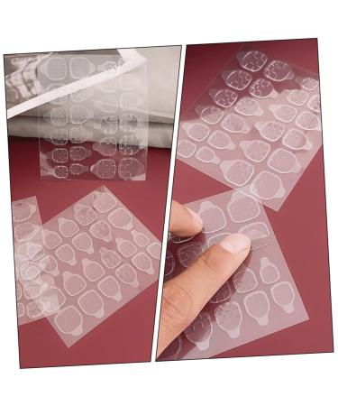POPETPOP 20 Sheets nail stickers double sided sticker nail sticky tabs sticker double sided tape high viscosity invisible nail nail glue plastic false toenails for big toe jelly - Buy Online on GoSupps.com