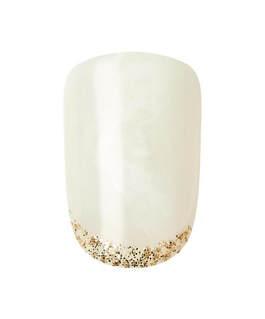 KISS imPRESS No Glue Mani Press On Nails - Chasing Stars Design Blue Short Squoval Shape 30 Nails + Accessories | International Shipping Available - Buy Online on GoSupps.com