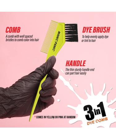 MANIC PANIC Hair Dye Kit with Brush, Gloves, and Cap - Complete Tools Set - Buy Online on GoSupps.com