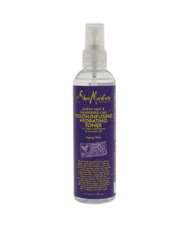 Shea Moisture Kukui Nut & Grapeseed Oils Youth-infusing Hydrating Toner for Unisex 4 Ounce