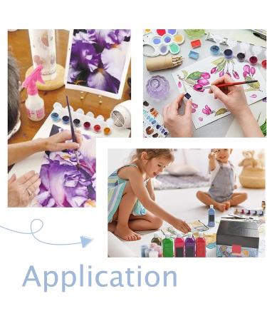 PandaHall 25 Strips Empty Paint Pots - 150 Pots 3ml Mini Storage Containers for Arts & Crafts - Ideal for Classrooms, Schools, Summer Camps & Festivals - Buy Online on GoSupps.com