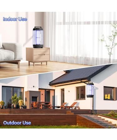 Fethfire Insect Destroyer - Electric Mosquito Trap with Transparent Design | Effective 195 m | 10W Fly Killer for Kitchens Hospitals & Farms - Buy Online on GoSupps.com