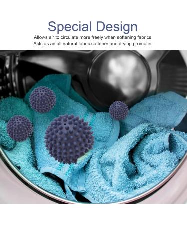 Laundry Ball Prevent Tangle Reusable Fabric Softener Ball Stain Removal PVC Material for Washing Machine - Buy Online on GoSupps.com