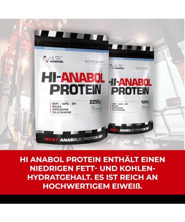 Hi Tec Nutrition Hi Anabol Protein 2250g - Chocolate | 91% Protein Supplement for Muscle Support | Buy Now! - Buy Online on GoSupps.com