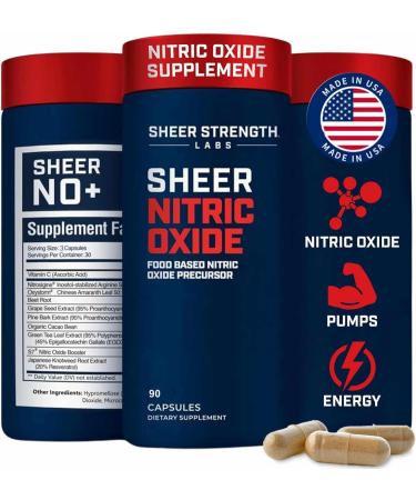 Nitric Oxide Supplements for Men NO2 Nitric Oxide Booster - Nitrosigine Supplement S7 & Beetroot - Nitric Oxide Blood Flow Pressure - Nitric Oxide Flow Pump Supplement Nitrous Oxide Nitric Boost 30SV 30 Day Supply