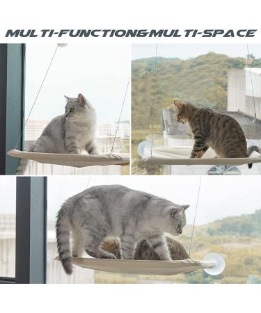 Cat Window Perch - Hammock for Cats Inside, Supports Up to 50lbs - Buy Online on GoSupps.com