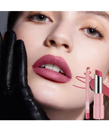 Tinted Moisturizing Lip Balm | Waterproof Lip Moisturizer - Long-Lasting Nourishing Plumping Effect Non-Sticky Matte Finish for Cold Weather Nighttime and Everyday Makeup - Buy Online on GoSupps.com