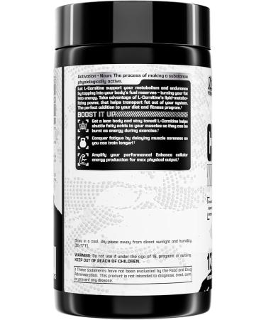 Nutrex Research Lipo-6 L Carnitine 1000mg | Pure L-Carnitine Tartrate Supports Fat Metabolism Energy Stimulant Free Weight Management Supplement Keto Friendly - 120 Capsules 120 Count (Pack of 1) - Buy Online on GoSupps.com