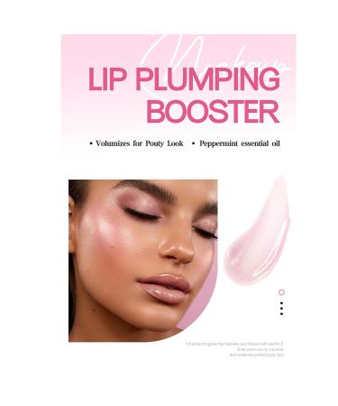 3 Colors Lip Plumping Booster Spicy Lip Plumper Gloss Lip Plumping Oil Ultra-Hydrating Nourishing Plump and Pout Lip Plumper Glossy Finish Fuller Natural Lip Makeup Valentine's Day Gifts-01#02#06# Lip Plumping Booster-01  - Buy Online on GoSupps.com