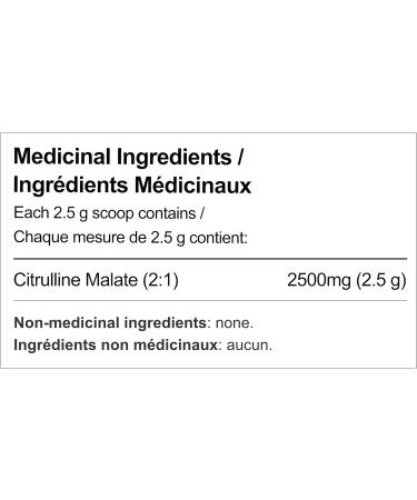 One Brand Nutrition L-Citrulline Malate Powder 100% PURE Vegan (500g) | 200 Servings - Buy Online on GoSupps.com