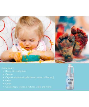 Cesco Solutions All-Purpose Hydrogen Peroxide Cleaner 7.8% - Multi-Purpose Stain Remover for Grout Grease & Dirt - 4oz - Buy Online on GoSupps.com