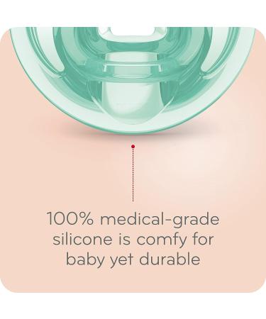 NUK Comfy Orthodontic Pacifiers 0-6 Months 3 Pack Pink/Purple - 1 Count - Buy Online on GoSupps.com