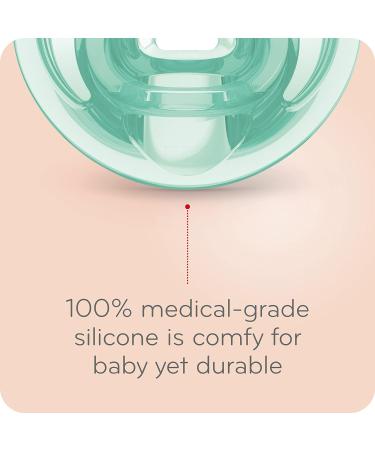 NUK Comfy Pacifiers 0-6 Months - 6 Pack | Shop Now and Soothe Your Baby - Buy Online on GoSupps.com