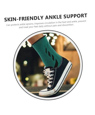 Buy NOLITOY 4 Pairs Ankle Socks | Protective Compression Sleeves for Sports & Plantar Support - International Shipping Available - Buy Online on GoSupps.com